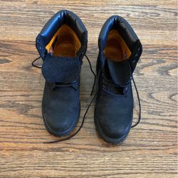 Black Timberland men boots