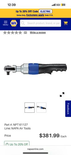 Napa 3/8 Air Ratchet