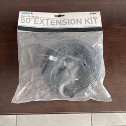 NEW SIRIUS SATELLITE RADIO 50 FT EXTENSION KIT TERK SIR-EXT50 Indoor/Outdoor