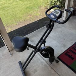 Marcy Stationary Bike Foldable 