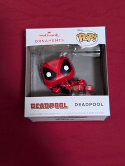 Deadpool Funko Pop Christmas Ornament