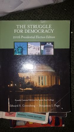 The Struggle For Democracy 2016