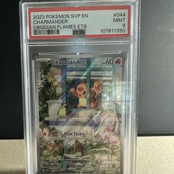 2023 Pokémon SVP EN Charmander 44 PSA 9