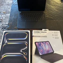 Apple iPad Pro 11 Inch M4  256gb + Logitech Combo Touch Keyboard