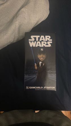 Unopened Giancarlo stanton bobble head star wars edition