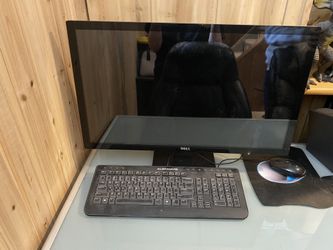 Alienware Computer Hard Drive Monitor Keyboard Speakers Together