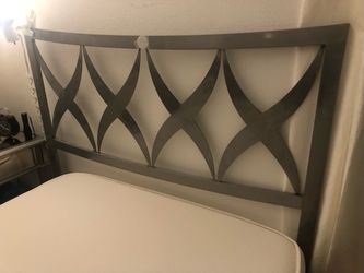 Bed frame and mattress
