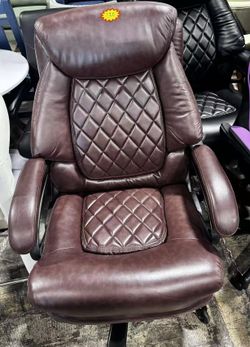 leather office chair $120