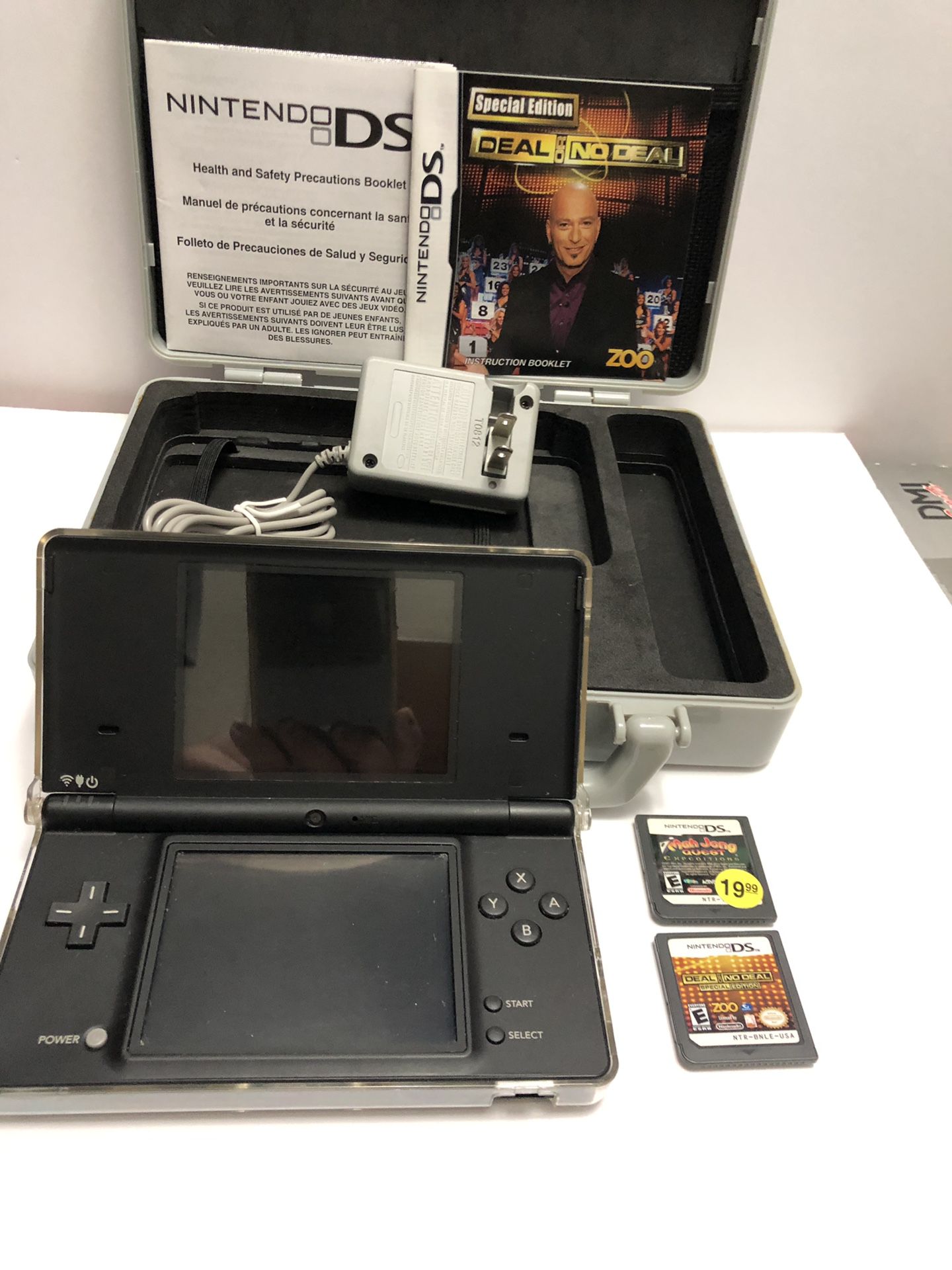 Nintendo DS + 2 games..Barely Used