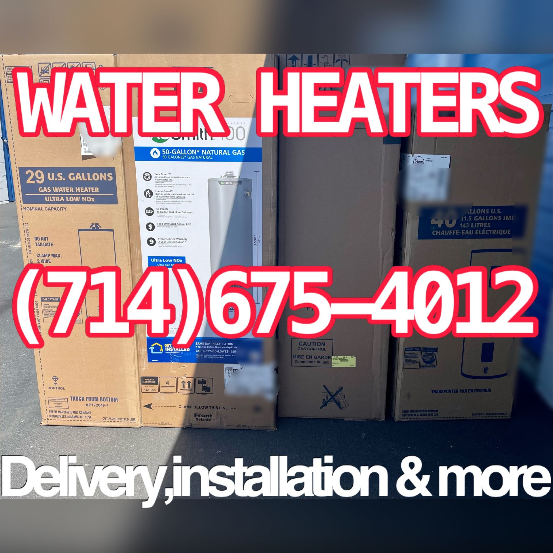 Gas Water Heaters