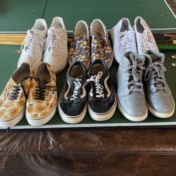 Womans Vans and Nike $20 Air Jordans $ 30