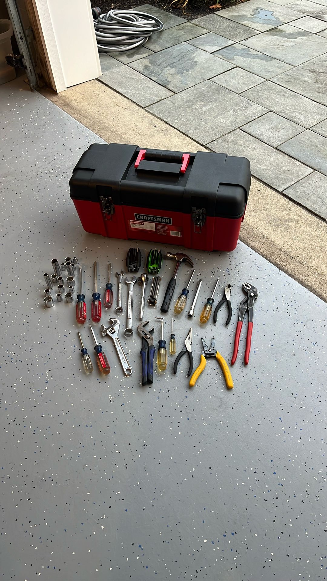 Tool Box tools Included