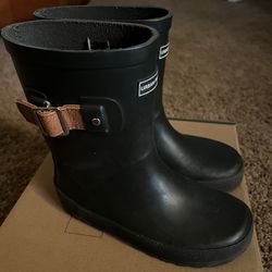 Toddler Urban Pines Black Rain Boots 10c 