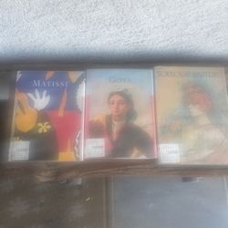 Vintage Large Hardbacks Art Books Great For Your Coffee Table