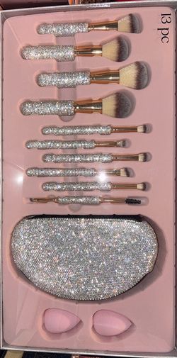 Glitz and glam bling brush set