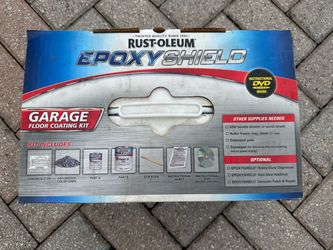 Rust-Oleum Garage Floor Epoxy Kit. Kit Epóxico para Piso de Garaje