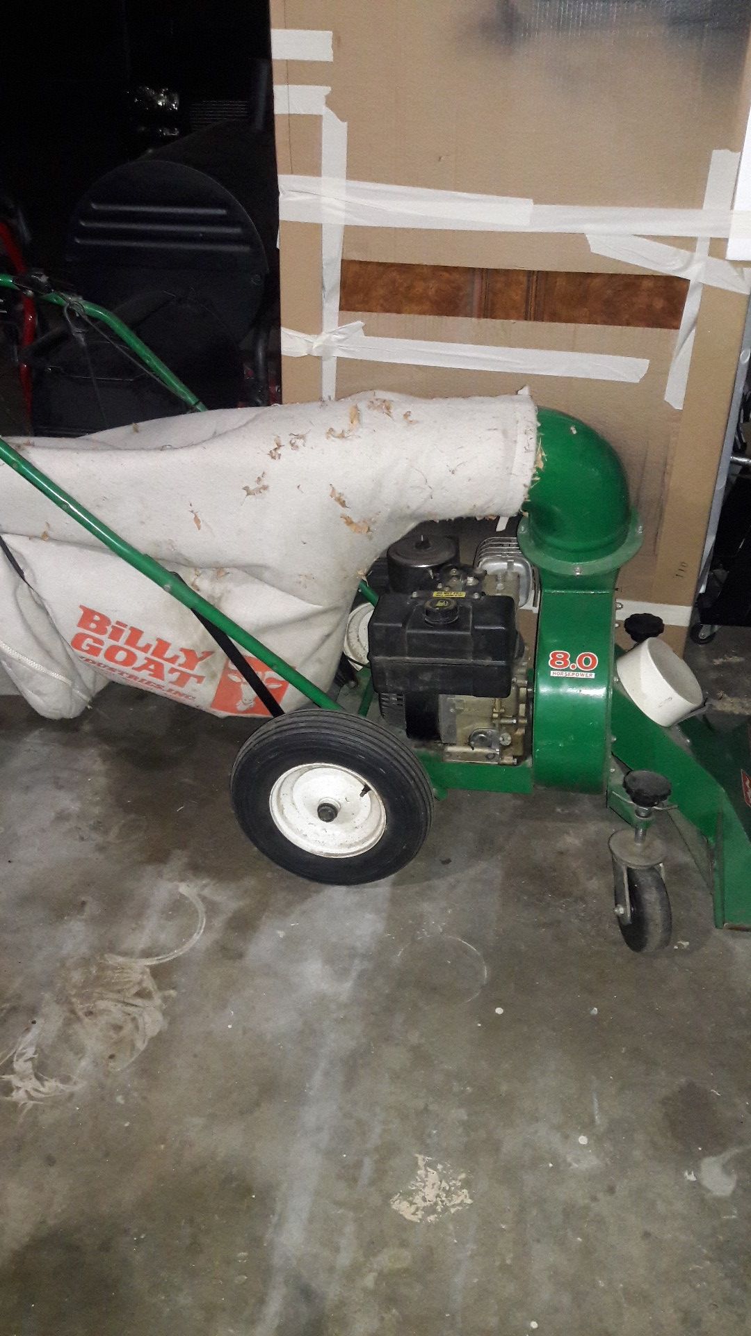BILLY GOAT VACUUM 8HP for Sale in Texas City, TX OfferUp