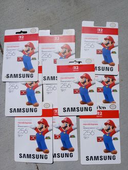 NINTENDO MARIO MICRO SD EXPRESS BUNDLE [ 7 pack]