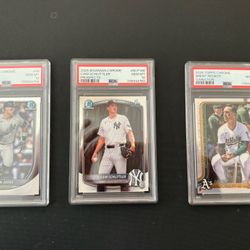 Gem Mint Baseball Slabs