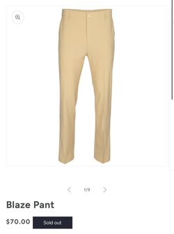 1764 Golf - Men’s Khaki Golf Pants 34x32