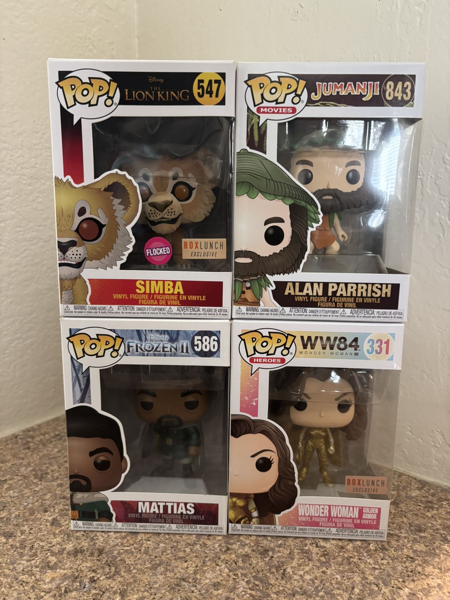 Movie Character Funko Pops