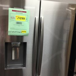 Refrigerator Samsung 31cu.ft 3 Door French Door Stainless Steel Model#Rf32CG5400SR