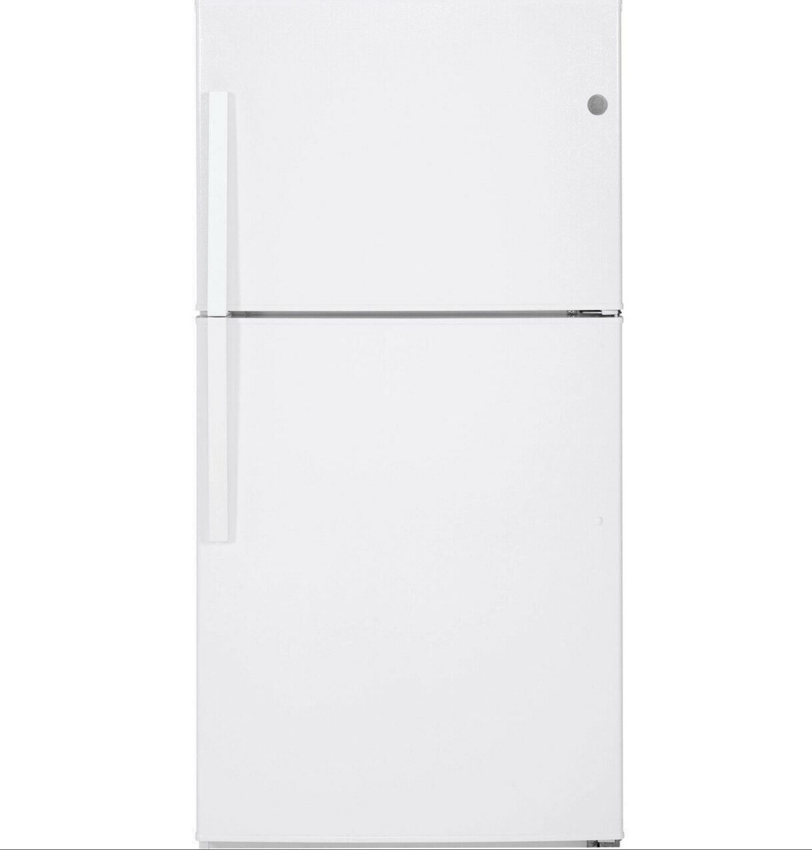 General Electric - ENERGY STAR® 21.1 Cu. Ft. Top-Freezer Refrigerator  
