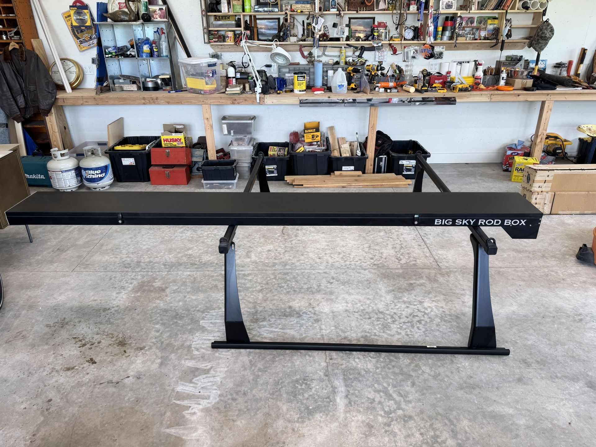 Big Sky Rod Box Original W/ ADARAC Truck Mount Aluminum Version