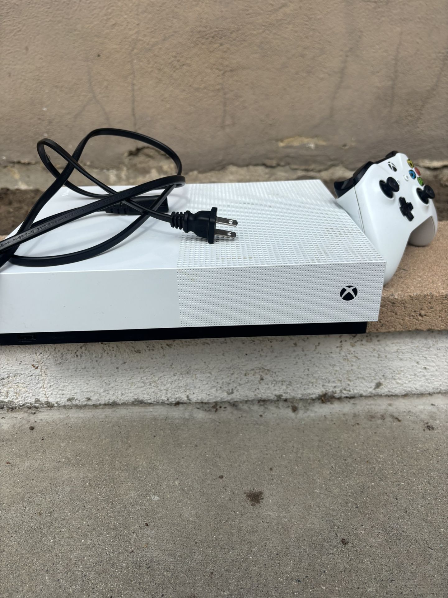 Xbox One S Console w/ Two controllers
