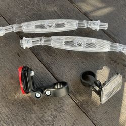 Safety Bike Reflectors (4 Pcs Kit)