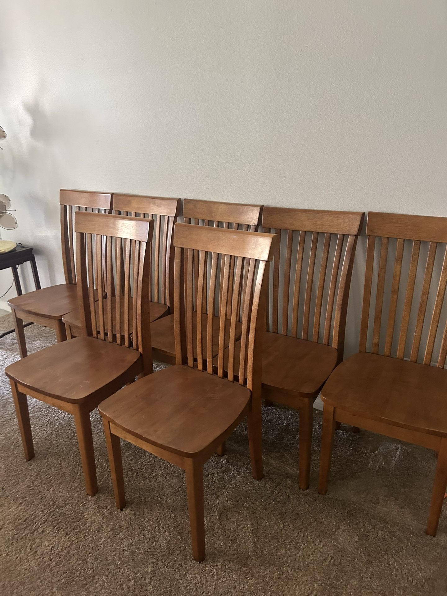 Set Of 8 Mission Chairs