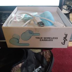 Brand New Baby Blue Cool Pods Earbuds.