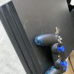 Ps4 pro 1tb with scuf Controller
