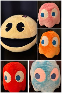 Big Pac-Man Plush Set 14"