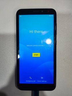 Consumer Cellular Android Smartphone Blue Tested Working Factory Reset