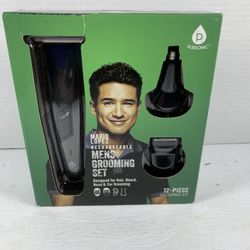 Mario Lopez Men’s 12 pc GROOMING SET  NEW