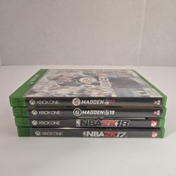 Xbox One Game Lot Of 8 