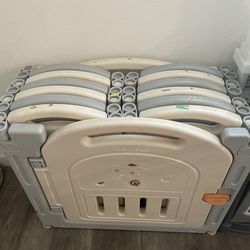 Fortella Cloud Castle Foldable Playpen, Baby Safety Play Yard
