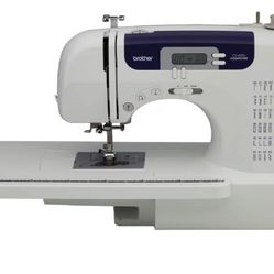 Brother Sewing and Quilting Machine, CS6000i, 60 Built-in Stitches, 2.0" LCD Display, Wide Table, 9 Included Sewing Feet