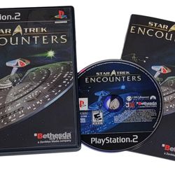 Star Trek: Encounters PS2 PlayStation 2 Space Simulation Shoot Em' Up Video Game