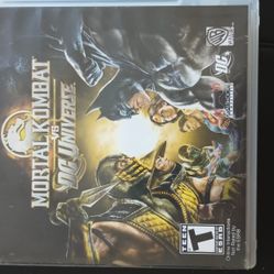 Mortal Combat DC Universe PS3 Game