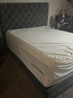 Bed frame queen size ( FREE )