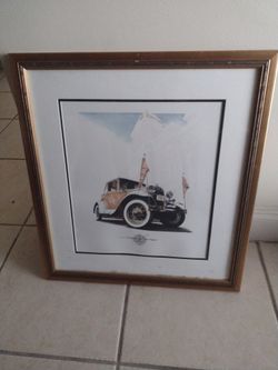 Vintage Print Special Edition By George A. McCowan Limited Edition Signed