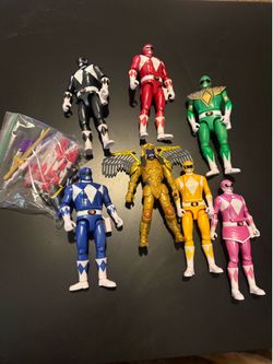Power Rangers Re-Ignition figures