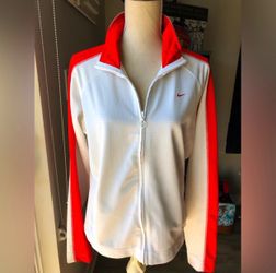 Nike Zip Front Jacket White