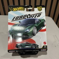 Hot Wheels Automobili Pinifarina Battista Green Euro Speed FPY86-961 L 1/64