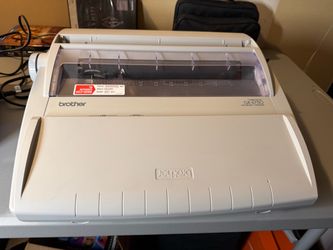 Brother GX-6750 Correctronic Electronic Typewriter – Like New Condition – Made in Malaysia