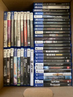 Huge PS4/PS5 + Nintendo Switch + PS Vita Game Bundle - 50+ Games - Local Pickup Only