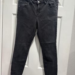 Women Gap Black Jeans Size 14