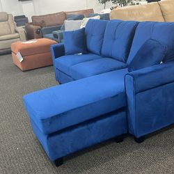 New💌$10 Down Payment Finance 💌Monty Reversible Sofa Chaise▪️# Sofa # Loveseat # Couch # Living Room Set Options Available